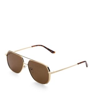 Prive Revaux Gold Aviator Sunglasses NWT